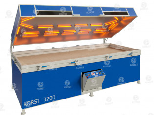 Термо-вакуумный пресс Корст 3200 с откидным термомодулем (SV-040)