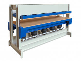 Холодный пневматический пресс Корст ПП-2010 для склеивания и облицовки заготовок