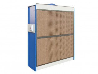 Покрасочный встраиваемый стенд Корст ОКСФ-2000 сухой фильтрации