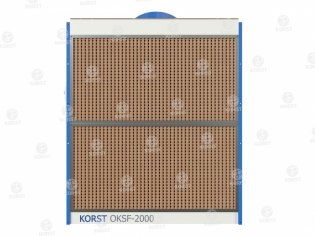 Покрасочный встраиваемый стенд Корст OKSF-2000 сухой фильтрации