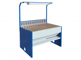 Шлифовальный вытяжной стол Корст ВТ-1510 с освещением и задней вытяжкой