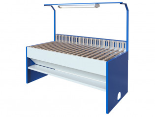 Шлифовальный вытяжной стол Корст ВТ-2210 с освещением и задней вытяжкой