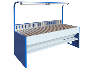 Шлифовальный вытяжной стол Корст ВТ-2510 с освещением и задней вытяжкой