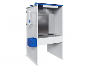 Малогабаритная покрасочная камера с водяной завесой Корст ОКВЗ-1000