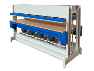 Холодный пневматический пресс Корст ПП-2512 для склеивания и облицовки заготовок