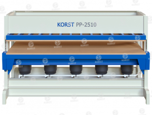 Холодный пневматический пресс Korst PP-2515 для склеивания и облицовки заготовок